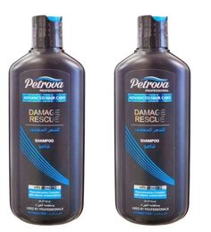 Шампунь от повреждений Petrova Advanced Hair Care-Damage Rescue 400мл 2шт