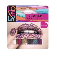 Бусинки Lovely для дизайна ногтей, 8 цветов