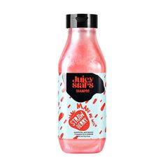 Шампунь для волос JUICY STARS гладкость и сияние Крышесносная Земляника 400 мл