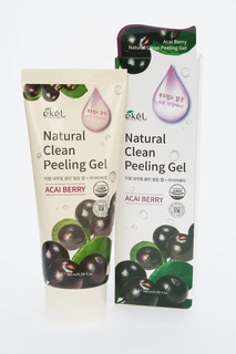 Пилинг-скатка Ekel Natural Clean Peeling Gel Acai Berry с экстрактом ягод асаи 180 мл