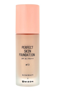 Тональный крем Mizon Perfect Skin Foundation #13 #BLSSM Beauty Солнцезащитный 50 мл