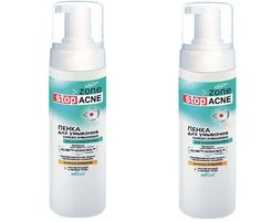 Пенка для умывания Белита Acne, глубокое очищение, 175мл, 2шт