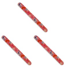 Mertz Пилка для ногтей цветная 998, 180/220 грит, сердечки, 18 см, (3шт.)