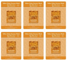 Маска тканевая для лица Mijin Охра Yellow Ocher 23 гр 6 шт