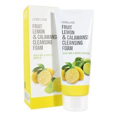 Пенка для умывания Lebelage с экстрактом лимона и каламанси Fruit Lemon & Calamansi Cleans