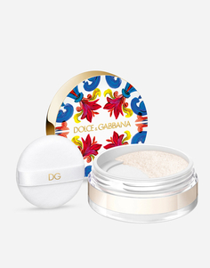 Пудра для лица Dolce&Gabbana Solar Glow фиксирующая, рассыпчатая, №1 Crystal, 10 г