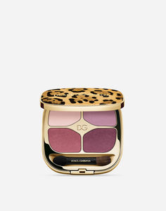 Палетка теней для век Dolce & Gabbana Feline Eyeshadow Quad №7 Passionate Dahlia, 4,8 г