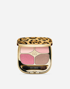 Палетка теней для век Dolce & Gabbana Feline Eyeshadow Quad №6 Romantic Rose, 4,8 г