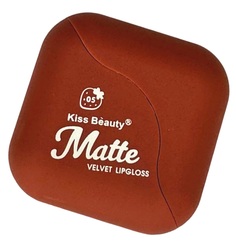 Помада для губ Kiss Beauty с матово-бархатным финишем 4 мл