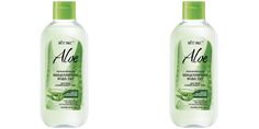 Мицеллярная вода Витэкс для лица и кожи вокруг глаз Aloe 97% увлажняющая 3в1, 400мл 2шт Vitex