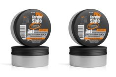 ВИТЭКС Style Моделирующая паста-глина-воск для укладки волос KERATIN PRO 70г 2 шт Vitex