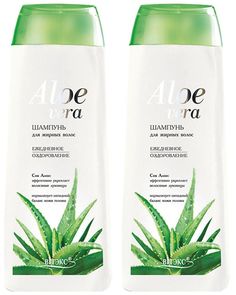 Витэкс Aloe Vera Шампунь для жирных волос, 500 мл, 2шт Vitex