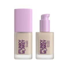 Тональный крем для лица FUNKY MONKEY Ultra matte foundation матирующий стойкий 02 28 мл