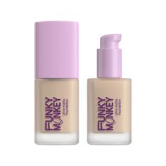 Тональный крем для лица FUNKY MONKEY Ultra matte foundation матирующий стойкий 03 28 мл