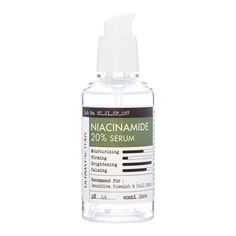 DERMA FACTORY Niacinamide 20% Serum Успокаивающая сыворотка для лица с ниацинамидом 80мл