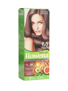 Крем-краска для волос Rowena soft silk стойкая тон 6.0 натуральный русый Acme Cosmetics