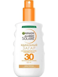 Солнцезащитный спрей-усилитель загара Garnier Ambre Solaire Идеальный загар SPF 30 200 мл
