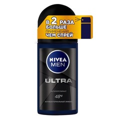 Антиперспирант Nivea Men Ultra, шариковый, 50 мл