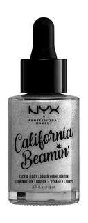 Хайлайтер NYX California beamin face and body 01 bombshell, 22 мл