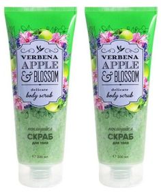Скраб для тела VILSEN увлажняющий Summer Dreams, Яблоко-Вербена, 200мл, 2шт