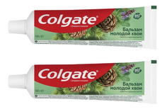 Зубная паста Colgate бальзам молодой хвои 100мл 2шт