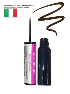 Подводка для глаз Economical Packaging SilkRibbon Коричневый 10 мл