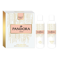 Косметический набор для тела Sergio Nero Pandora Gold для женщин 2 предмета