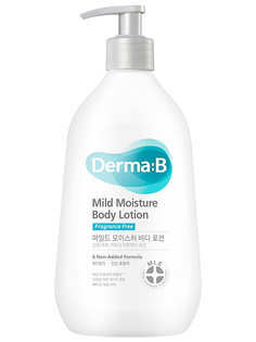 Лосьон Derma:B ламеллярный для чувствительной кожи тела Mild Moisture Body Lotion 400 мл