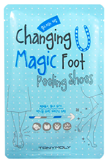 Маска для ног TONY MOLY Changing U Magic Foot Peeling Shoes 17 мл