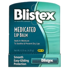 Заживляющий бальзам Blistex защита губ с солнцезащитным фильтром SPF 15