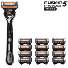 Бритвенный станок Gillette Fusion5 ProGlide Power+12 сменных кассет Fusion5 ProGlide Power