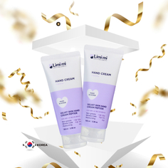 Крем для рук Limimi с пептидами Velvet Skin Hand Cream Peptide 100мл х 2шт.