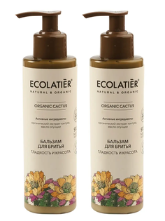 Женский Бальзам Для Бритья Ecolatier Green Серия Organic Cactus 200 Мл Х 2шт