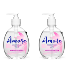 Гель для интимной гигиены Romax Amore Бережный Уход, 500 г х 2 шт.