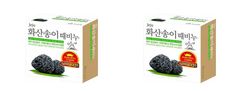 Мыло туалетное MUKUNGHWA jeju scoria scrub bar soap 85г 2шт