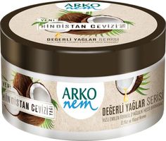 Крем для рук и тела Arko Nem увлажняющий, с маслом кокоса, 250 мл