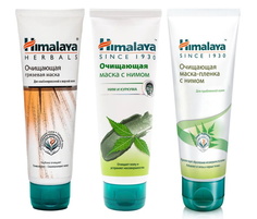 Набор Himalaya Очищающая маска с Нимом + Очищающая маска-пленка с Нимом+Очищающая грязевая