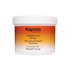 Воск Kapous Depilation для депиляции для разогрева в СВЧ-печи Апельсин, 100 мл
