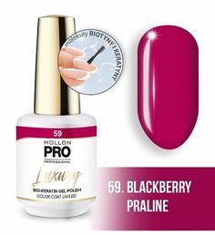 Гель-лак Mollon Pro Luxury Color Coat №59 Blackberry Praline, 8 мл