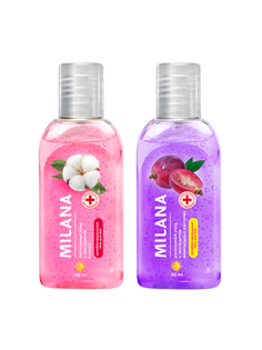 Гигиенический гель для рук Grass Milanа Роскошный уход 2 шт