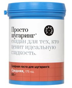 Сахарная паста для депиляции средняя Просто Шугаринг, 0,33 кг