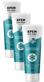 Крем для рук Динаком от обветривания и обморожения CKC "Profline", 100 мл, 3 шт