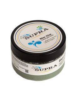 Скраб для тела пастообразный с голубой глиной и маслом чайного дерева SUPRA SPA 320 г