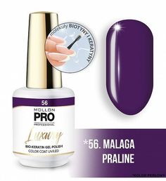 Гель-лак Mollon Pro Luxury Color Coat №56 Malaga Praline, 8 мл