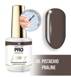 Гель-лак Mollon Pro Luxury Color Coat №49 Pistachio Praline, 8 мл