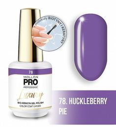 Гель-лак Mollon Pro Luxury Color Coat №78 Huckleberry Pie 8 мл