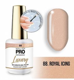 Гель-лак Mollon Pro Luxury Color Coat №88 Royal Icing 8 мл