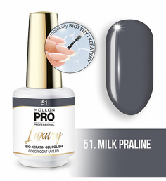 Гель-лак Mollon Pro Luxury Color Coat №51 Milk Praline, 8 мл