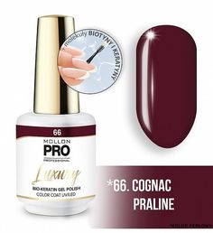 Гель-лак Mollon Pro Luxury Color Coat №66 Cognac Praline 8 мл