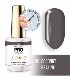 Гель-лак Mollon Pro Luxury Color Coat №50 Coconut Praline, 8 мл